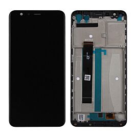 For ASUS Zenfone Max Plus M1 ZB570TL LCD Screen Assembly with Frame - Black