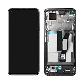 For Xiaomi Mi 10T 5G LCD Screen Assembly with Frame - Black