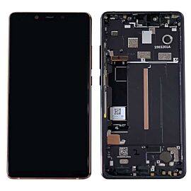 Refurbished For Xiaomi Mi 8 SE Mi8SE AMOLED Screen Assembly with Frame - Black