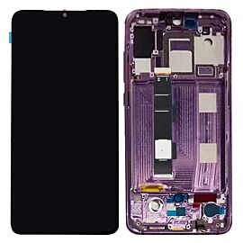 Refurbished For Xiaomi Mi 9 Mi9 AMOLED Screen Assembly Replacement Full Assembly with Frame - Purple