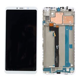 For Xiaomi Mi Max 3 Max3 LCD Screen Assembly with Frame - White