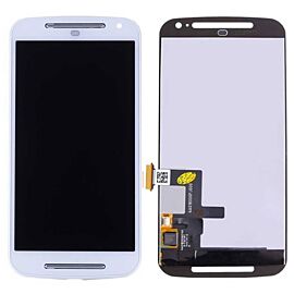 For Motorola MOTO G2 LCD Screen Assembly - White