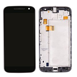 For Motorola MOTO G4 LCD Screen Assembly with Frame - Black