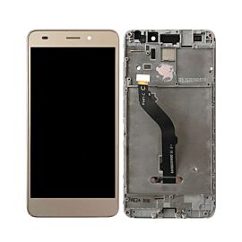 For Honor 7 Lite / 5C LCD Screen Assembly with Frame - Gold