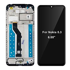 For Nokia 5.3 LCD Screen Assembly with Frame