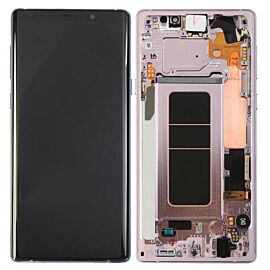 Refurbished For Samsung Galaxy Note 9 N960F N960U Super AMOLED Screen Assembly with Frame - Purple