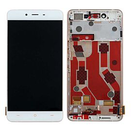 For Oneplus X OLED Screen Assembly with Frame - White
