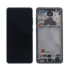 For Samsung Galaxy A52 5G A526 Super AMOLED Screen Assembly with Frame - Silver