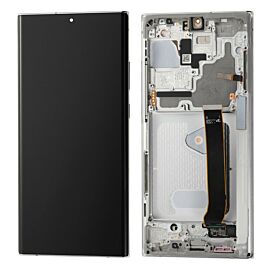 For Samsung Galaxy Note20 Ultra N985F AMOLED Screen Assembly with Frame - White
