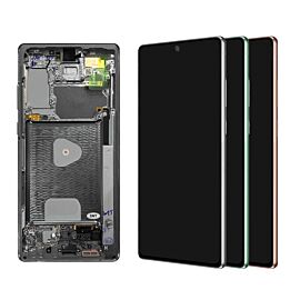 For Samsung Galaxy Note20 N980F AMOLED Screen Assembly with Frame - Green