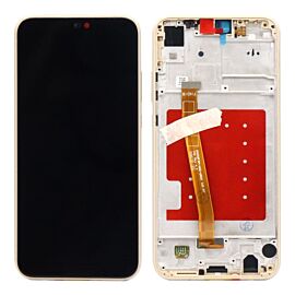 For Huawei P20 Lite Nova 3e LCD Screen Assembly with Frame - Gold