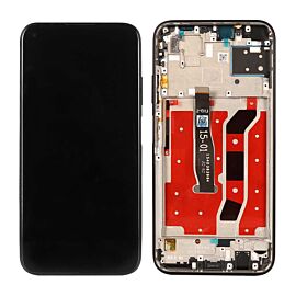 Refurbished For Huawei P40 lite / Nova 6 SE Lcd Screen Assembly with Frame - Black