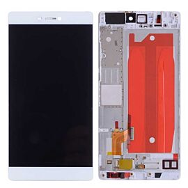 For Huawei P8 LCD Screen Assembly with Frame - White
