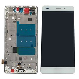 For Huawei P8 Lite LCD Screen Assembly with Frame - White