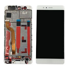For Huawei P9 LCD Screen Assembly with Frame - White