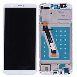 For Huawei P smart Enjoy 7S LCD Screen Assembly with Frame - White