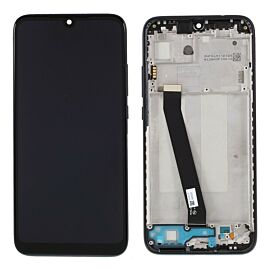 Refurbished For Redmi 7 LCD Screen Assembly with Frame - Black