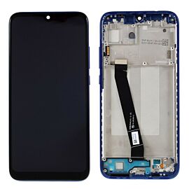 Refurbished For Redmi 7 LCD Screen Assembly with Frame - Blue