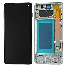 OEM OLED Assembly for 5G Samsung Galaxy S10 G977 OLED Screen Assembly with Frame - Black