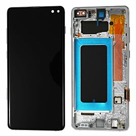 Refurbished For Samsung Galaxy S10+ S10 Plus G975 G975F AMOLED Screen Assembly - Black