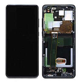 Refurbished For Samsung Galaxy S20 Ultra G988 AMOLED Screen Assembly - Silver