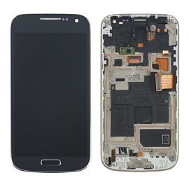 Refurbished For Samsung Galaxy S4 Mini LCD Screen Assembly with Frame - Black