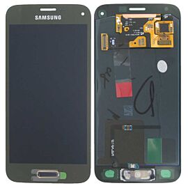 Refurbished For Samsung Galaxy S5 Mini G800 Super AMOLED Screen Assembly - Gold