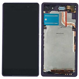 For Sony Xperia Z2 LCD Screen Assembly with Frame - Purple