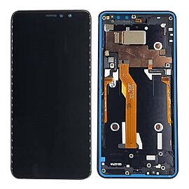 For HTC U11 EYES Screen Digitizer Assembly with Frame - Blue