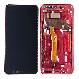 For HTC U11 EYES Screen Digitizer Assembly with Frame - Red