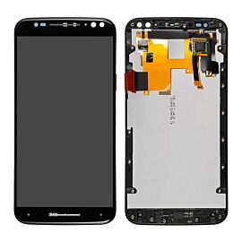 For Motorola Moto X Style LCD Screen Assembly with Frame - Black