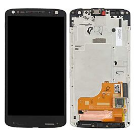 For Motorola Moto DROID Turbo 2 LCD Screen Assembly with Frame - Black