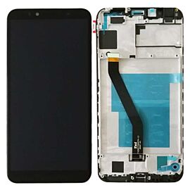 For Huawei Y6 2018 LCD Screen Assembly with Frame - Blue