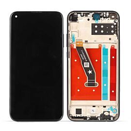 Refurbished For Huawei P40 lite E / Y7P 2020 Lcd Screen Assembly with Frame - Silver