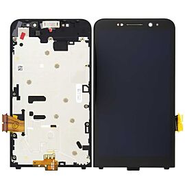 For Blackberry Z30 4G LCD Screen Assembly with Frame - Black