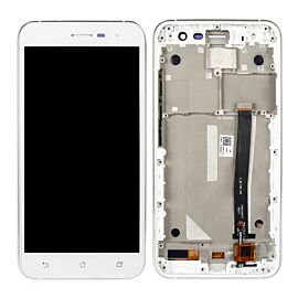 For ASUS Zenfone 3 ZE552KL LCD Screen Assembly with Frame - White