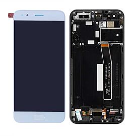 For ASUS Zenfone 4 ZE554KL LCD Screen Assembly with Frame - White